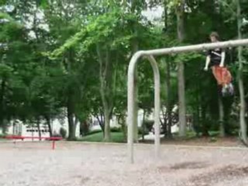 Backflip en balançoire
