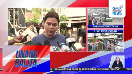 FPRRD, mag-aabogado raw kay VP Sara Duterte sa kaniyang impeachment cases | Unang Balita