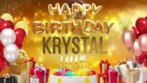 Krystal - Happy Birthday Krystal