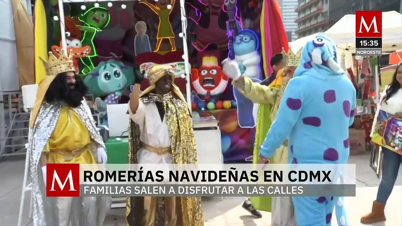 Aprovechando el día festivo, capitalinos asisten a romerías en la CdMx
