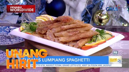 Siyanse ni Susan— Lumpiang Spaghetti?! | Unang Hirit