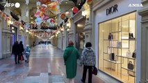 Mosca, negozi di lusso con marchi occidentali a tre anni dalle sanzioni