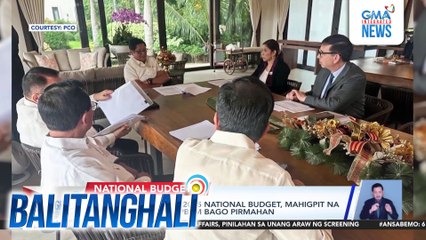 Exec. Sec. Bersamin - 2025 national budget, mahigpit na sinisiyasat ngayon ni PBBM bago pirmahan | Balitanghali