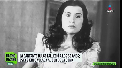 Fallece la cantante Dulce a los 69 años de edad