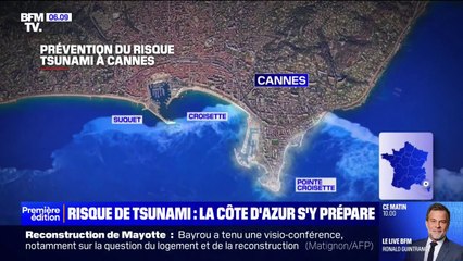 Un exercice grandeur nature à Cannes pour se préparer au risque de tsunami