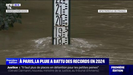 L'année 2024 devient la plus pluvieuse jamais enregistrée à Paris