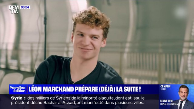 Après ses quatre médailles d'or aux JO, Léon Marchand prépare la suite de sa carrière et rêve d'astrophysique, d'astronomie et d'espace