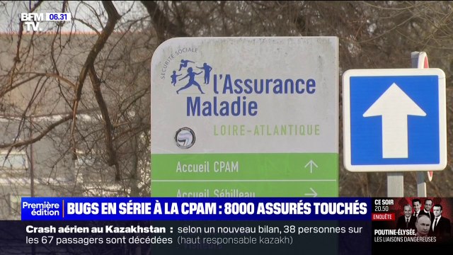 À cause d'un bug informatique de la CPAM de Loire-Atlantique, 8.000 assurés n'ont pas touché leurs indemnités journalières