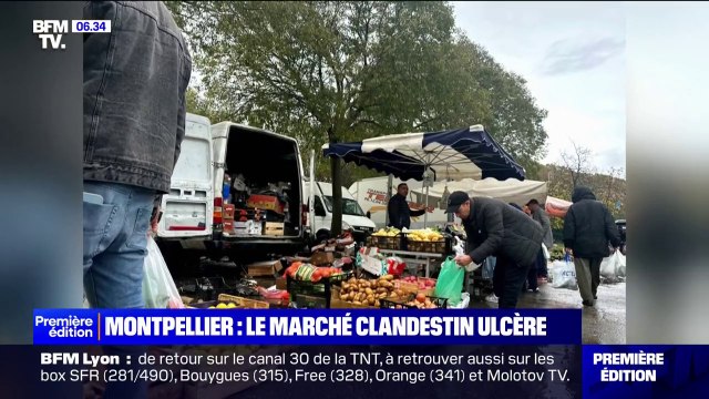 À Montpellier, les commerçants excédés par l'installation de vendeurs à la sauvette, juste à côté du marché officiel
