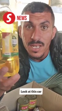 Malaysian aid containers enter Gaza through Rafah border