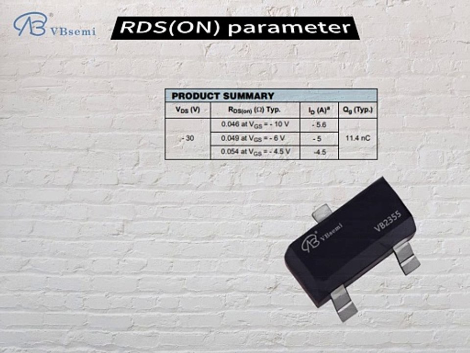RAQ045P01TCR-VB is a SOT23 package P-Channel field effect MOS tube