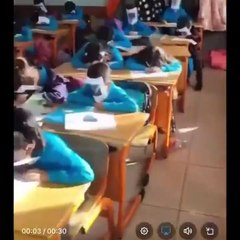 İlkokul sınıfından skandal video: Öğretmenin öğrencilere yaptırdıkları şoke etti