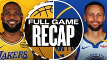 Game Recap: Lakers 115, Warriors 113