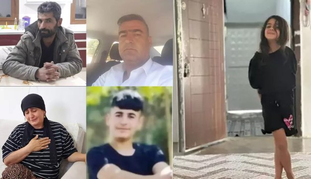 Narin Güran cinayetinde tutuklu sanıklar adliyeye getirildi... Narin’in babası Arif Güran da adliyede