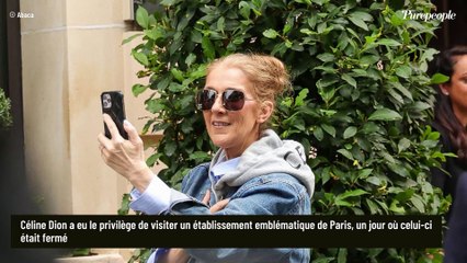 Céline Dion : Ce lieu très touristique à Paris a fait une entorse à son règlement, spécialement pour elle !