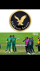 Rizwan fight with klaseen and miller during second odi vs south Africa