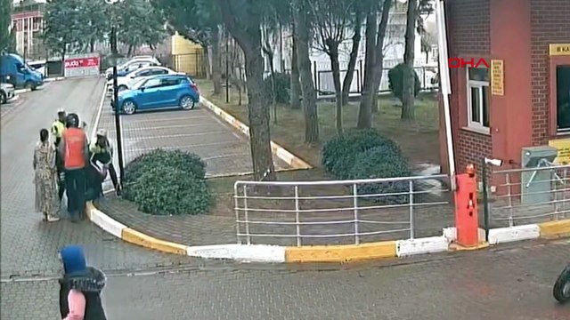 Çevirmede kaçtılar, polisin burnunu kırdılar!
