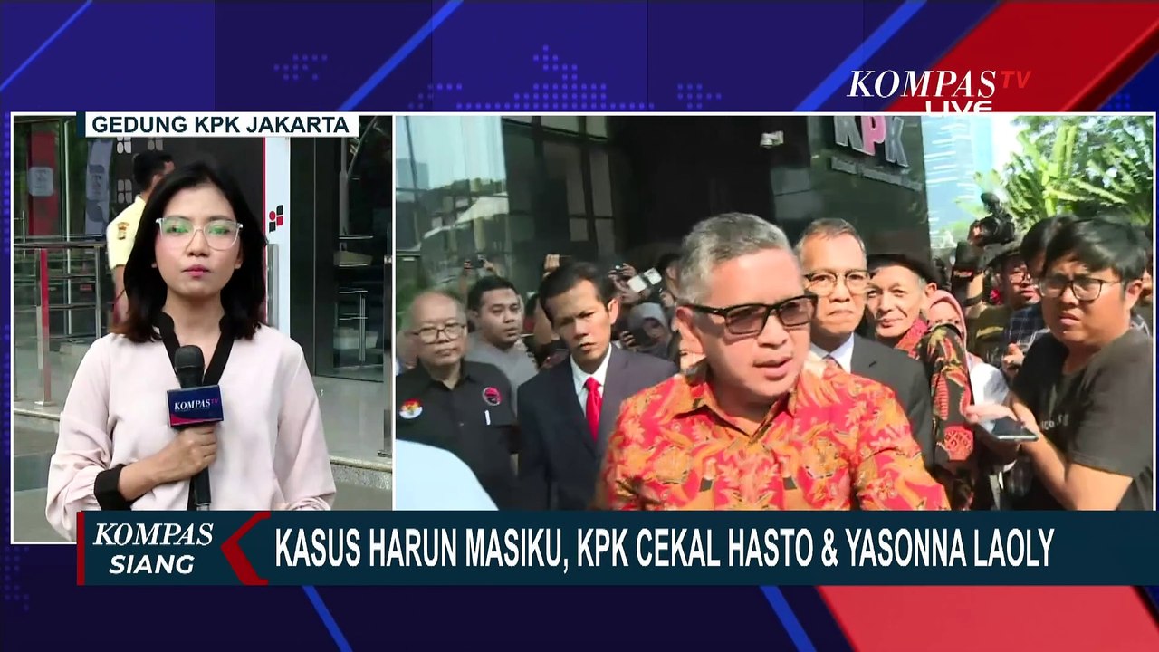 Alasan KPK Cekal Hasto dan Yasonna hingga Respons Megawati Usai Sekjen PDI-P Jadi Tersangka
