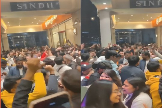 Lucknow में अनोखा क्रिसमस सेलिब्रेशन: हरे राम-हरे कृष्णा कीर्तन मंडली ने ढोल-नगाड़ों से बांधा समां