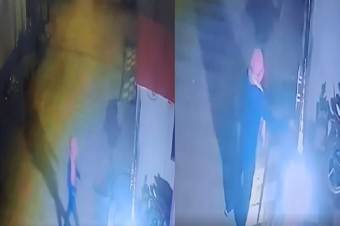 पुलिसकर्मी के सूने मकान में बोला धावा