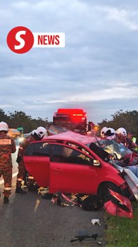 Two UTeM students killed, two injured in North-South Expressway crash