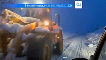 Más de 200.000 hogares bosnios se quedan sin electricidad por las tormentas de nieve