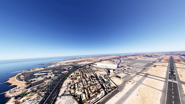 Aesthetic Takeoff: Airbus House A310 at Dubai International Airport (DXB), United Arab Emirates #flights #fly #flightlovers #Canada #USA #Japan #aviation #flying #FlyingLovers #aviationlovers