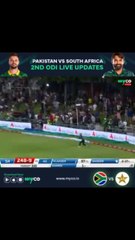Victory of Pakistan 1st odi