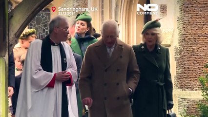 İngiliz Kraliyet Ailesi Noel'i kutladı