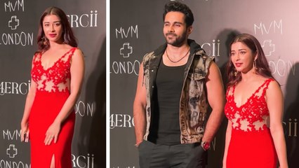 Bigg Boss 18 Fame Nyra Banerjee And Abhishek Bajaj Pose Together At Recent Bandra Event