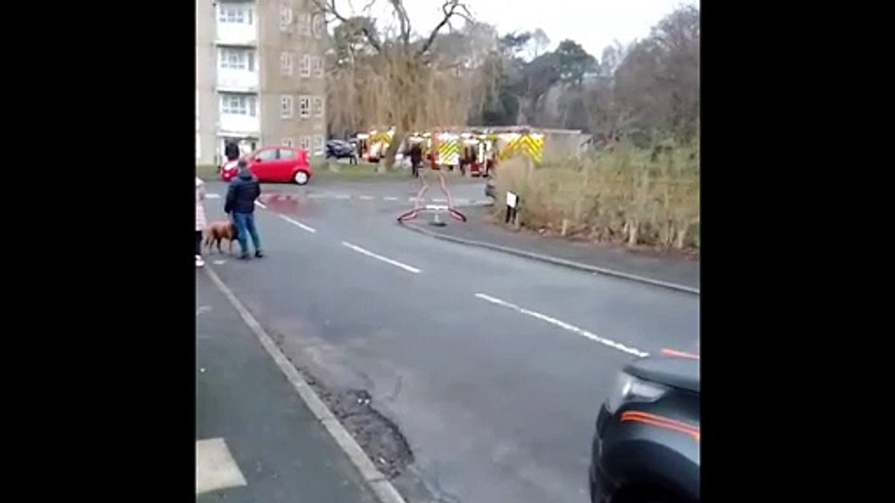 Moor Allerton fire: Dramatic footage shows plumes of black smoke billowing from Leeds tower block