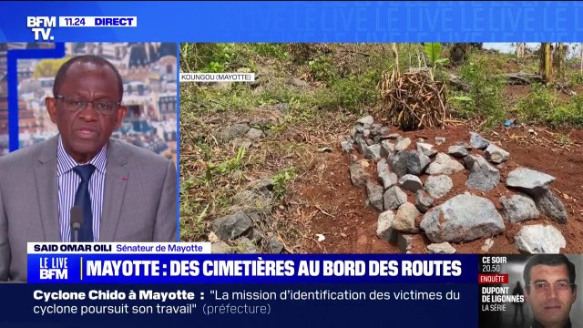 Saïd Omar Oili (sénateur de Mayotte): Avec les gens qui sont dans les décombres, on va droit à une crise sanitaire sans précédent, c'est une crise humanitaire