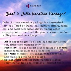 Delta Airlines  Vacation Package