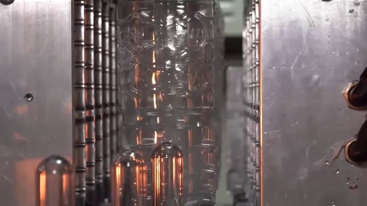 Korean drinking water plastic bottles mass production process