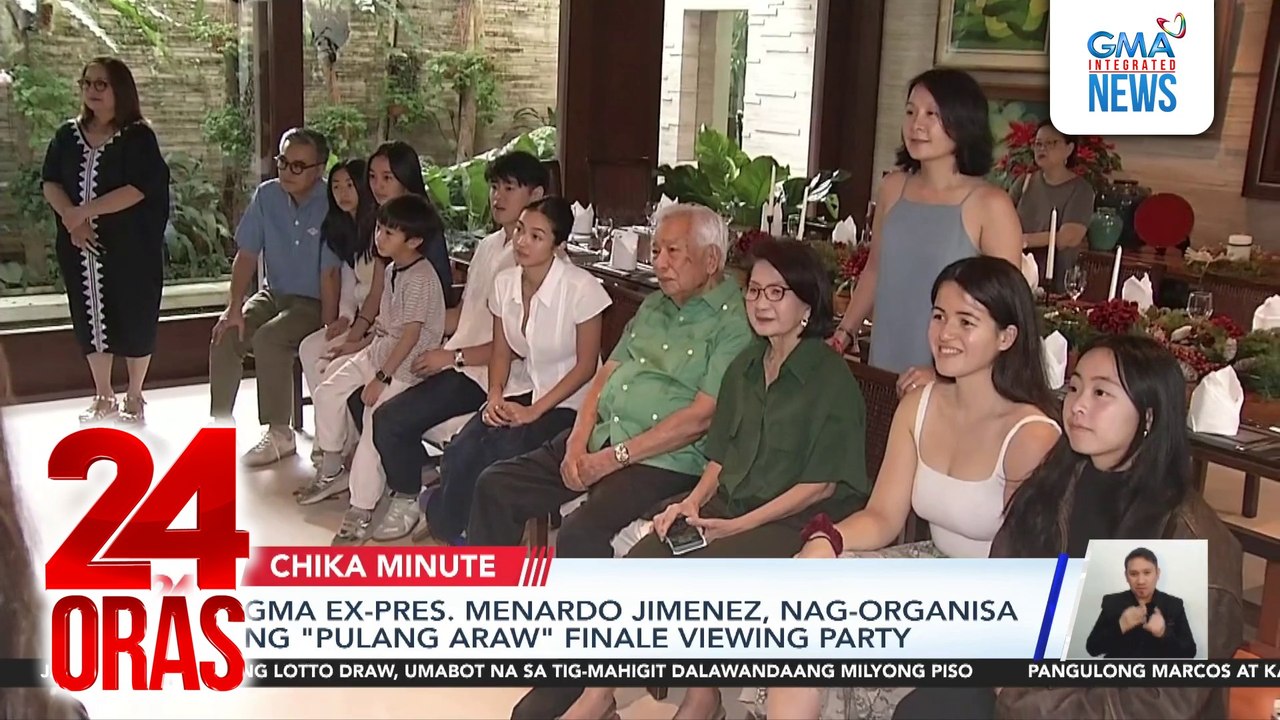 GMA EX-Pres. Menardo Jimenez, nag-organisa ng &ldquo;Pulang Araw&rdquo; finale