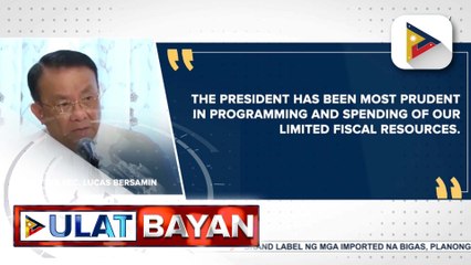 Malacañang patuloy na sinusuri ang 2025 National budget para matiyak na naaayon ito sa Konstitusyon