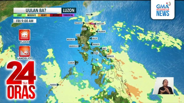 Malaking bahagi ng bansa, posibleng ulanin sa huling biyernes ng 2024 | 24 Oras