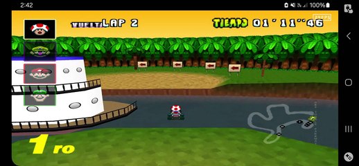 (MARIO KART 64) EN ESPAÑOL. RETEXTURÍZADO. (SNES) COPA 50CC ESPECIAL.
