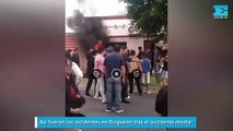 Así fueron los incidentes en Ringuelet tras el accidente mortal