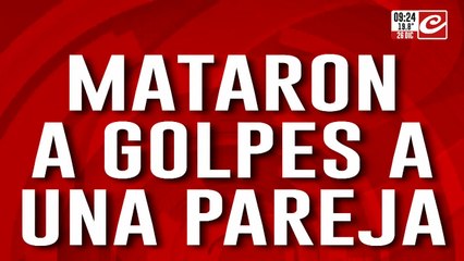 Pareja fue asesinada a golpes por uno de sus exempleados