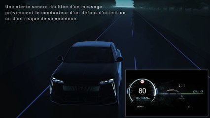 DS N°8 DS Driver Attention Monitoring
