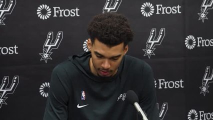 Spurs - Wembanyama après la défaite à New York : "C'est dur"