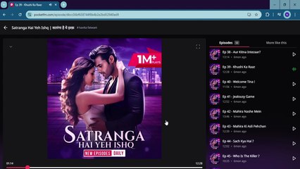 Satranga Hai Yeh Ishq episode 39 - 41