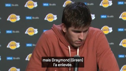 Lakers - Reaves : "Nous essayions de donner la balle à LeBron"