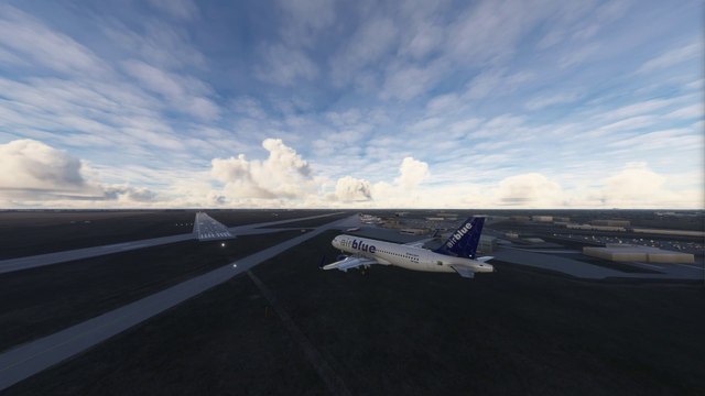 Alarming Touchdown: Air Blue A320 at Regina International Airport (CYQR), Regina, Canada #landing #flights #fly #flightlovers #Canada #USA #Japan #aviation #flying #FlyingLovers #aviationlovers