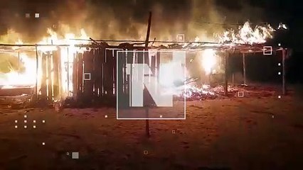 UNA CASA SE INCENDIÓ
