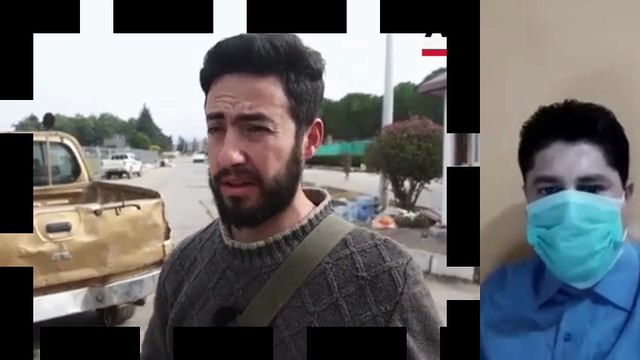 Russian forces are seen retreating towards the northern Syrian city of Tartus