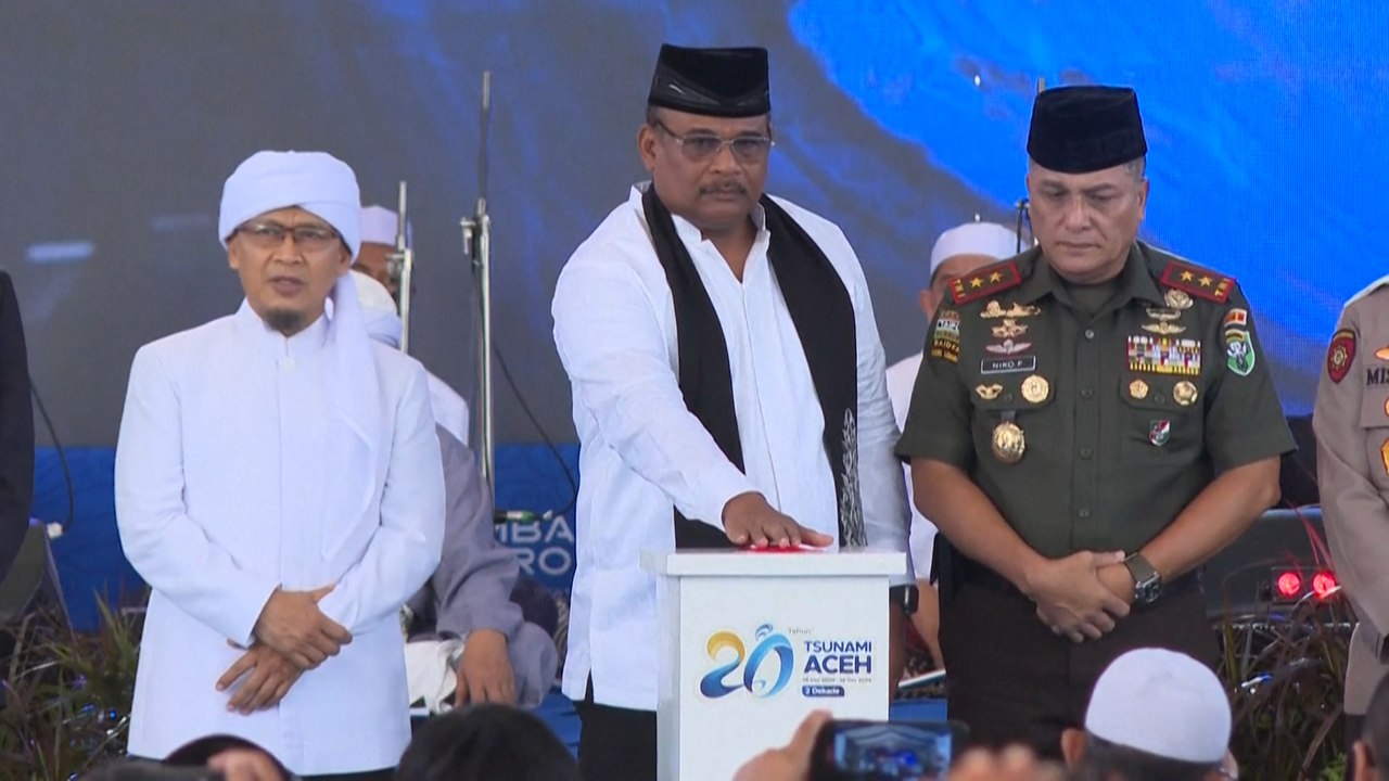 Tsunami de 2004 : 20 ans après, l’Asie commémore les victimes