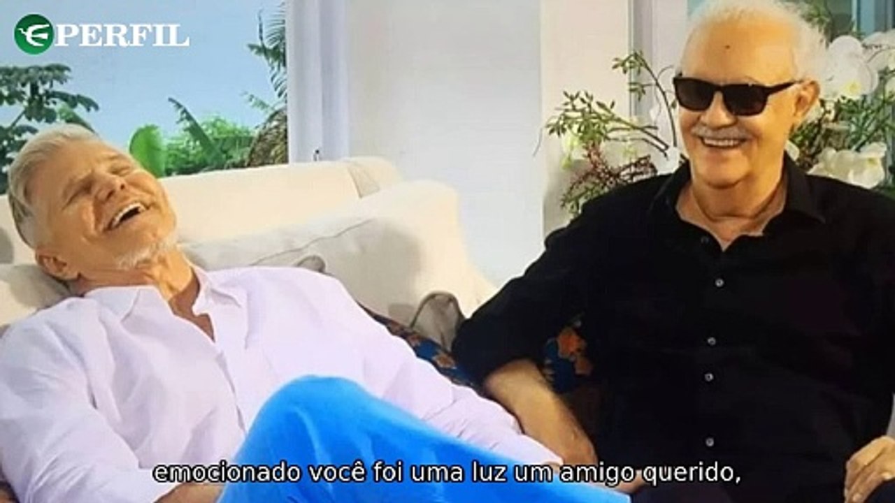 "Despedida emocionante de Miguel Falabella para Ney Latorraca por falta de herdeiros e última aparição pública."