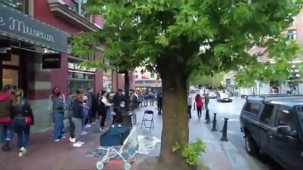 Downtown Vancouver British Columbia Canada Travel Video Tour